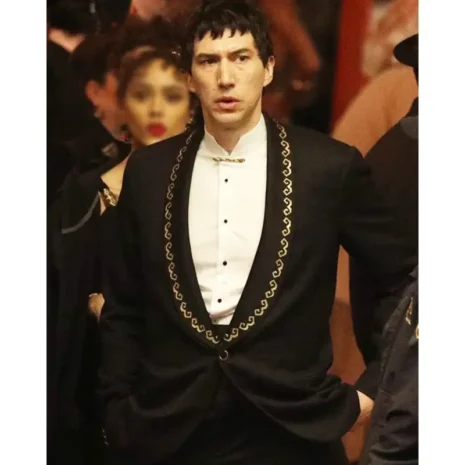 Adam Driver Megalopolis 2024 Black Blazer