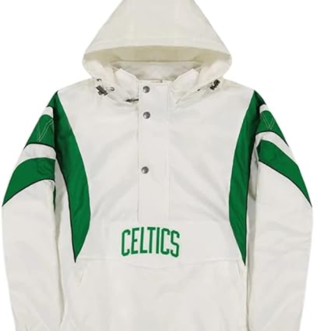 Boston Celtics Pullover Half-Zip Impact Jacket