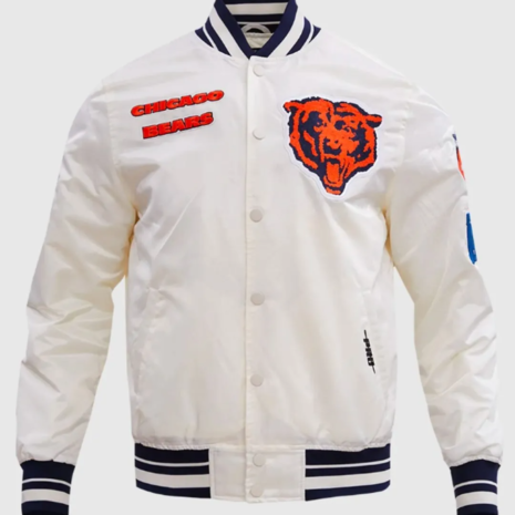 Chicago Bears Retro Classic Rib Jacket