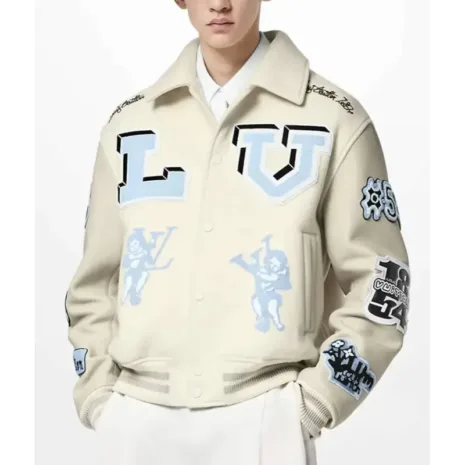 Louis Vuitton Peso Pluma Varsity Jacket