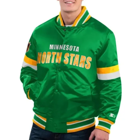 Kelly Green Minnesota North Stars Diveplay Jacket